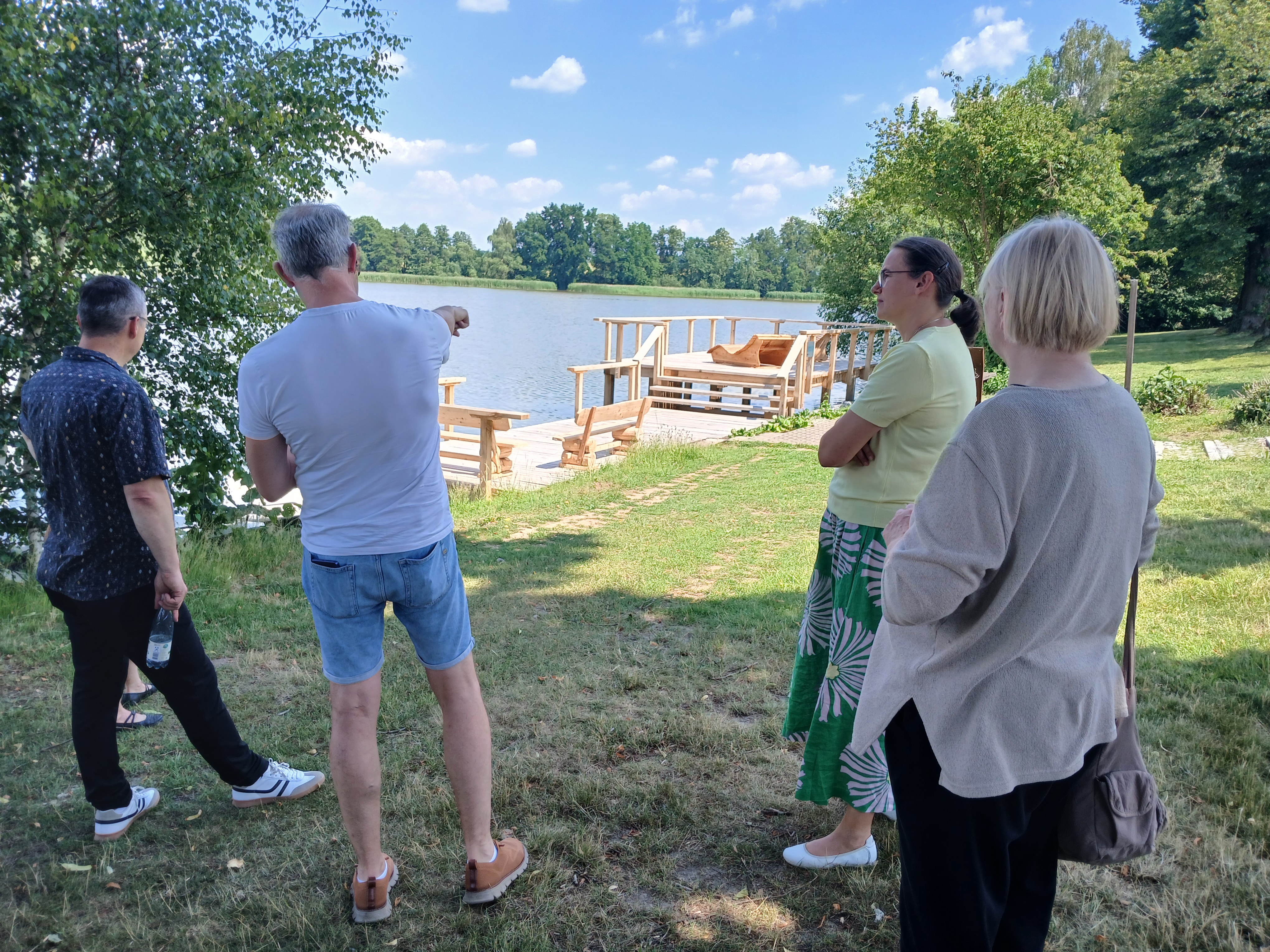 Besichtigung Förderprojekt in Rammenau